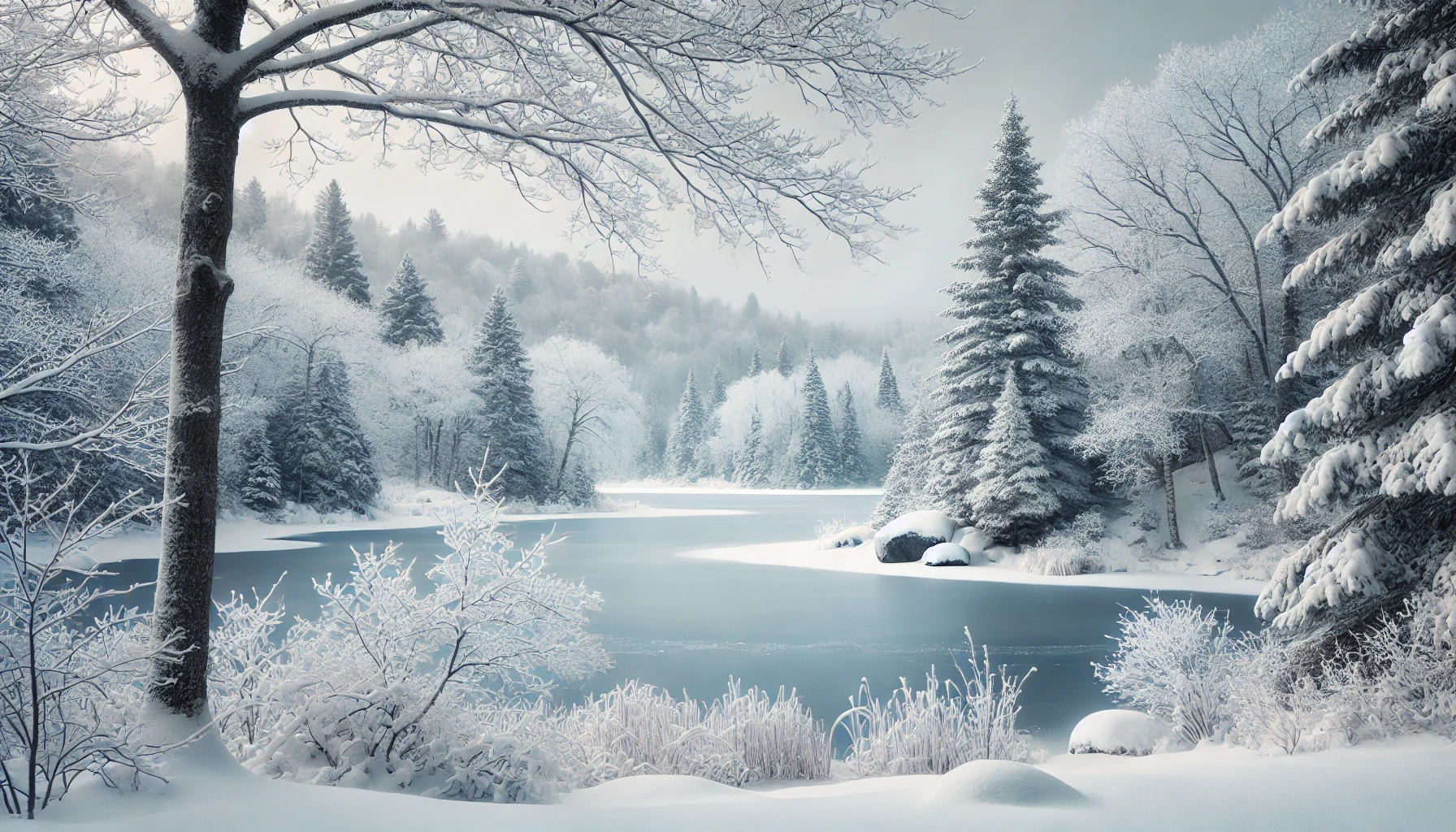 Snowy Lake